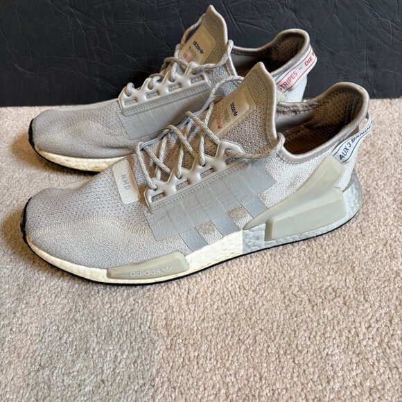 Adidas NMD v2 Men's Running Athletic Shoes Size 12 Gray FW5328 - Picture 3 of 10